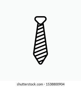 Tie Icon - Vector, Sign and Symbol for Design, Presentation, Website or Apps Elements.