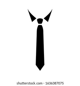 Tie icon vector sign and symbol on trendy design