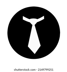 tie icon vector with simple design