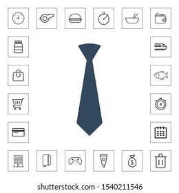 Tie icon for web and mobile