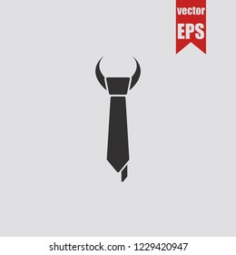 Tie icon.Vector illustration.