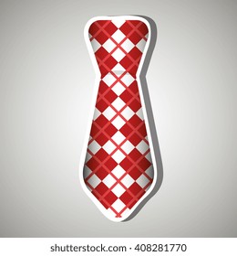 tie isolated design 