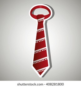 tie isolated design 