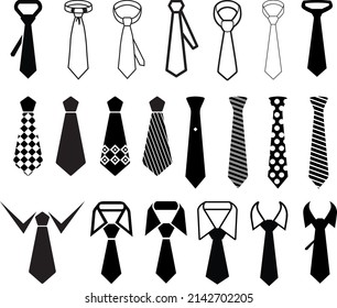 Tie Isolated on White Background