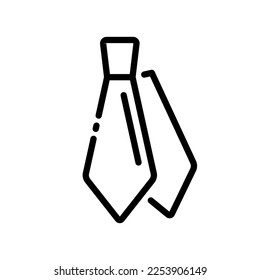 Icono de línea de tiempo. Oficina, Trabajo, equipo, descanso, café, plazo, corbata, insignia, documentos, lugar de trabajo. archivos, oficina. concepto de negocio. icono de línea vectorial en fondo blanco