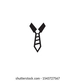 Tie logo icon design vector illustration template