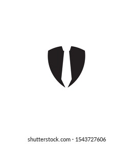 Tie logo icon design vector illustration template