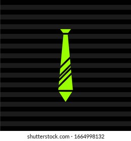 Tie logo icon design vector illustration template