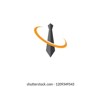 Tie logo illustration