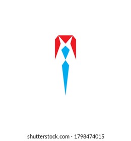 Tie logo illustration vector template