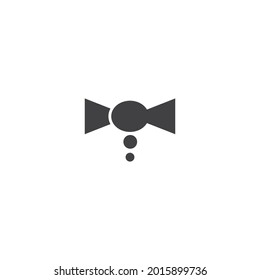 Tie logo illustration vector template