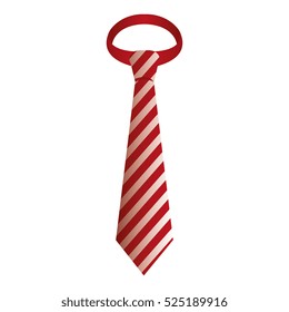 tie male fashion isolated icon