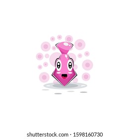tie mascot expressions design vector