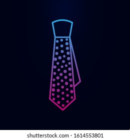 Tie nolan icon. Simple thin line, outline vector of web icons for ui and ux, website or mobile application