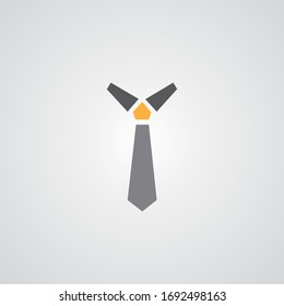 Vector de diseño del logotipo de la oficina de empate