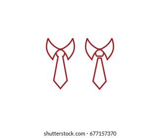 tie outline icon IV