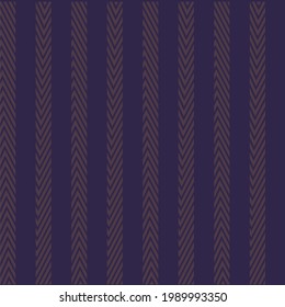 tie pattern with brown stripes on a purple base
