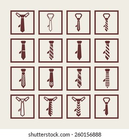 Tie pictogram