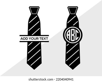 Tie SVG Printable Vector Illustration