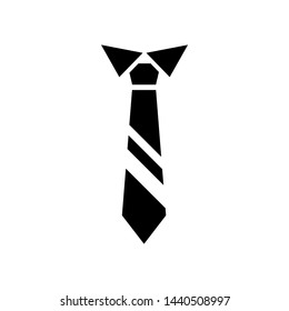 Tie symbol vector icon illustration