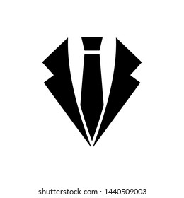 Tie symbol vector icon illustration