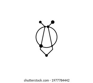 Tie technology logo design vector illustration