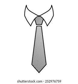 Tie Vector Icon