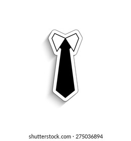 Tie - vector icon