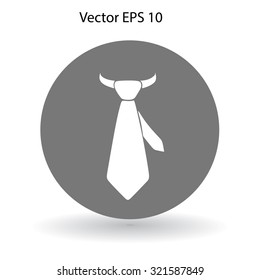 tie vector icon