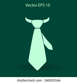 tie vector icon