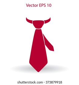 tie vector icon