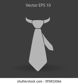 tie vector icon