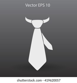 tie vector icon