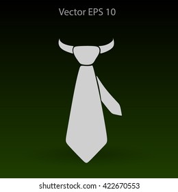 tie vector icon