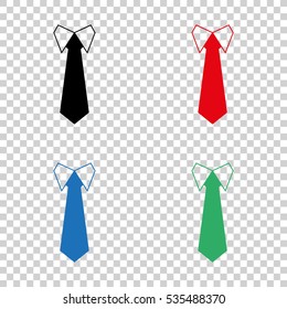 Tie -  vector icon