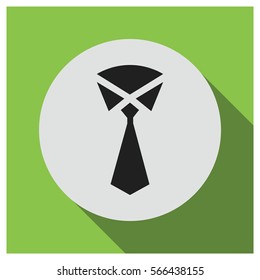 Tie vector icon