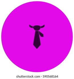 Tie vector  icon