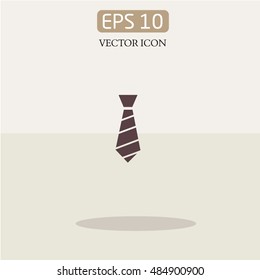 tie vector icon. business finance. office worker