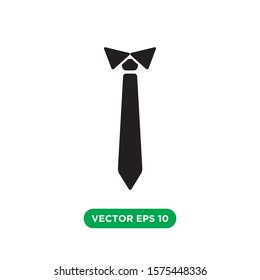 tie vector icon design concept