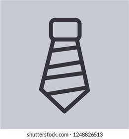 Tie vector icon. Modern, simple, isolated, flat best quality icon for web site designs or mobile apps. Vector illustration.