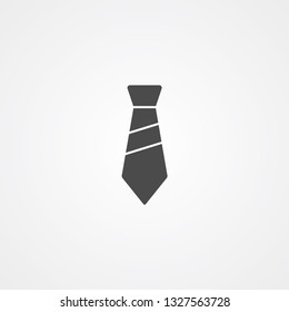Tie vector icon sign symbol