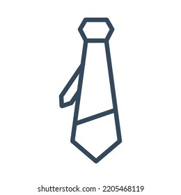 Tie Vector Icon which is suitable for commercial work and easily modify or edit it
