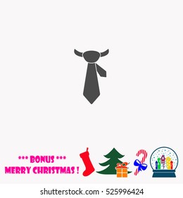 Tie  vector illustration.