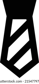 empate Ilustración vectorial en un fondo transparente.Símbolos de calidad premium.Icono vector glifos para el diseño de conceptos y gráficos.