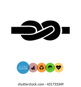 Tied knot icon