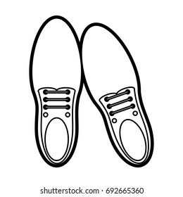 tied shoes icon image
