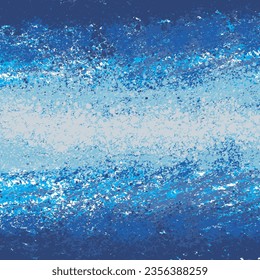 Stoffmuster mit Tiebefärbung, blauer Ton