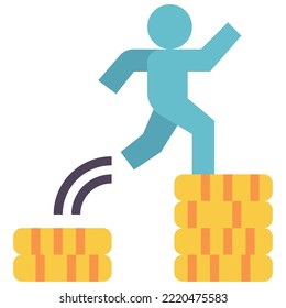 tier modern concept ui ux icon for website, app, presentaion, flyer, brochure etc.