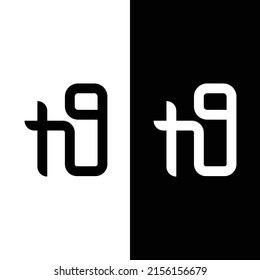 TIG monogram vector logo in black and white preview. Logo for company, product, organization, and brand.