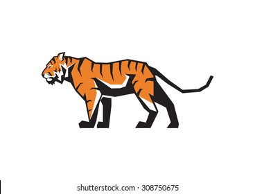 Tiger Icon Images Stock Photos Vectors Shutterstock